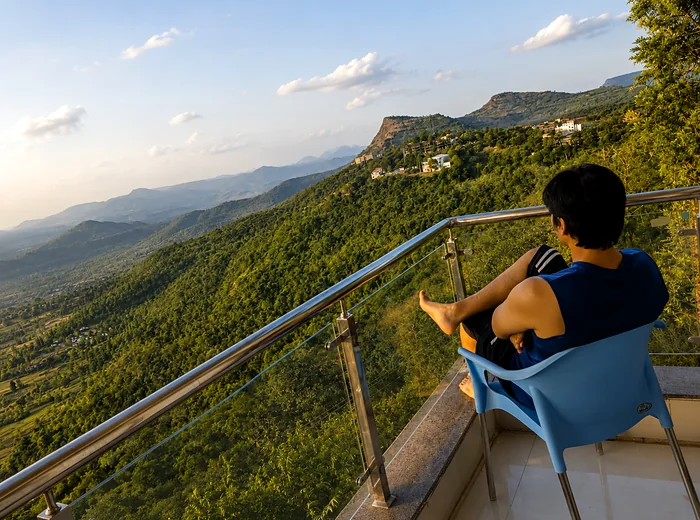 Balcony view from Toran Ambika